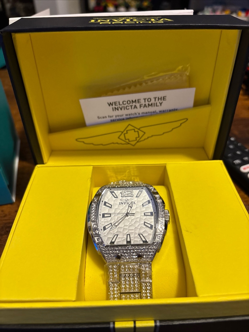 Invicta Celestial Forzyn Men’s Watch 47mm (50198) with crystal accents